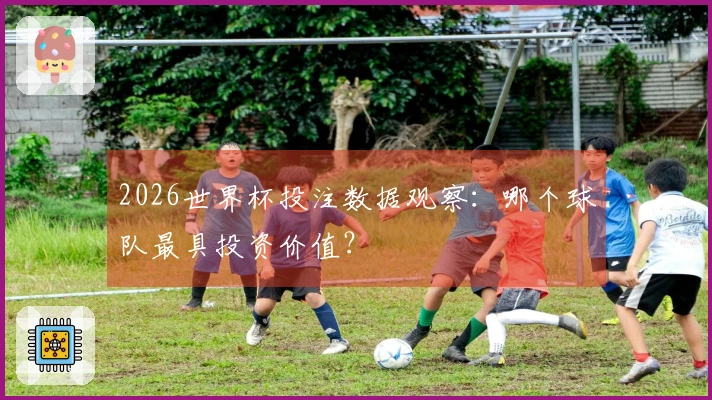 2026世界杯投注数据观察：哪个球队最具投资价值？