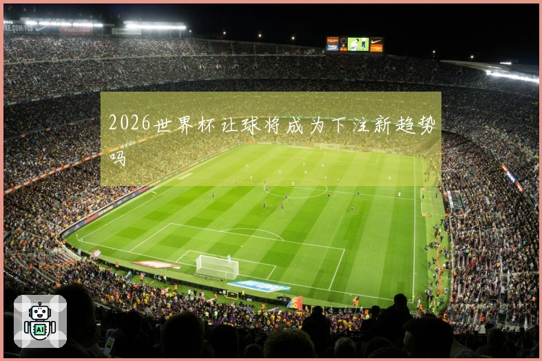 2026世界杯让球将成为下注新趋势吗